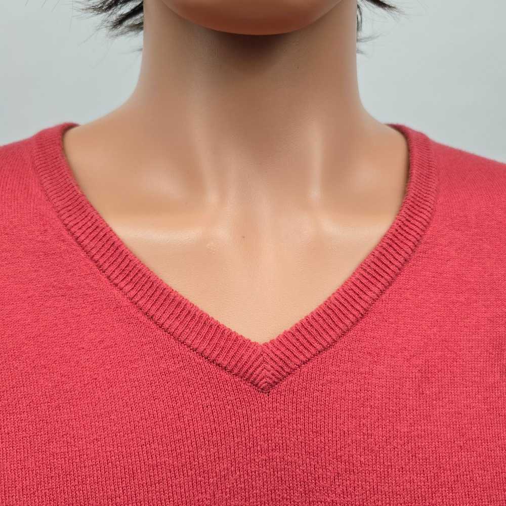 J.Crew J. Crew Harbor Cotton Sweater XL V-neck Co… - image 4