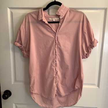 Xirena Women's Xirena Pink Button Down Shirt Size 