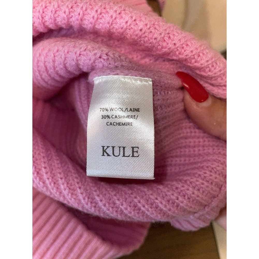 Kule Kule The Alden Crewneck Chunky Knit Wool cas… - image 8