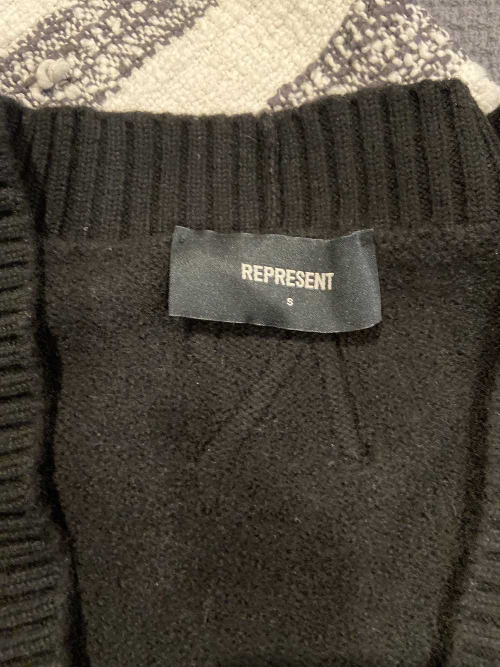 Represent Clo. Represent RRR stitched heavy knit … - image 4