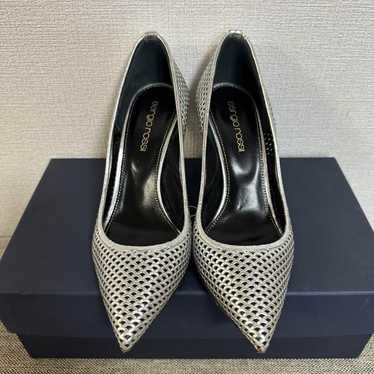 Sergio Rossi silver high heels pumps. - image 1