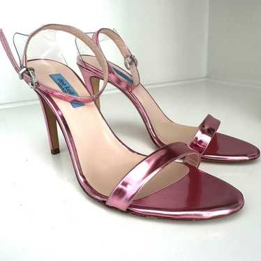 Dee Keller Pink Mirror Heels Size 38.5