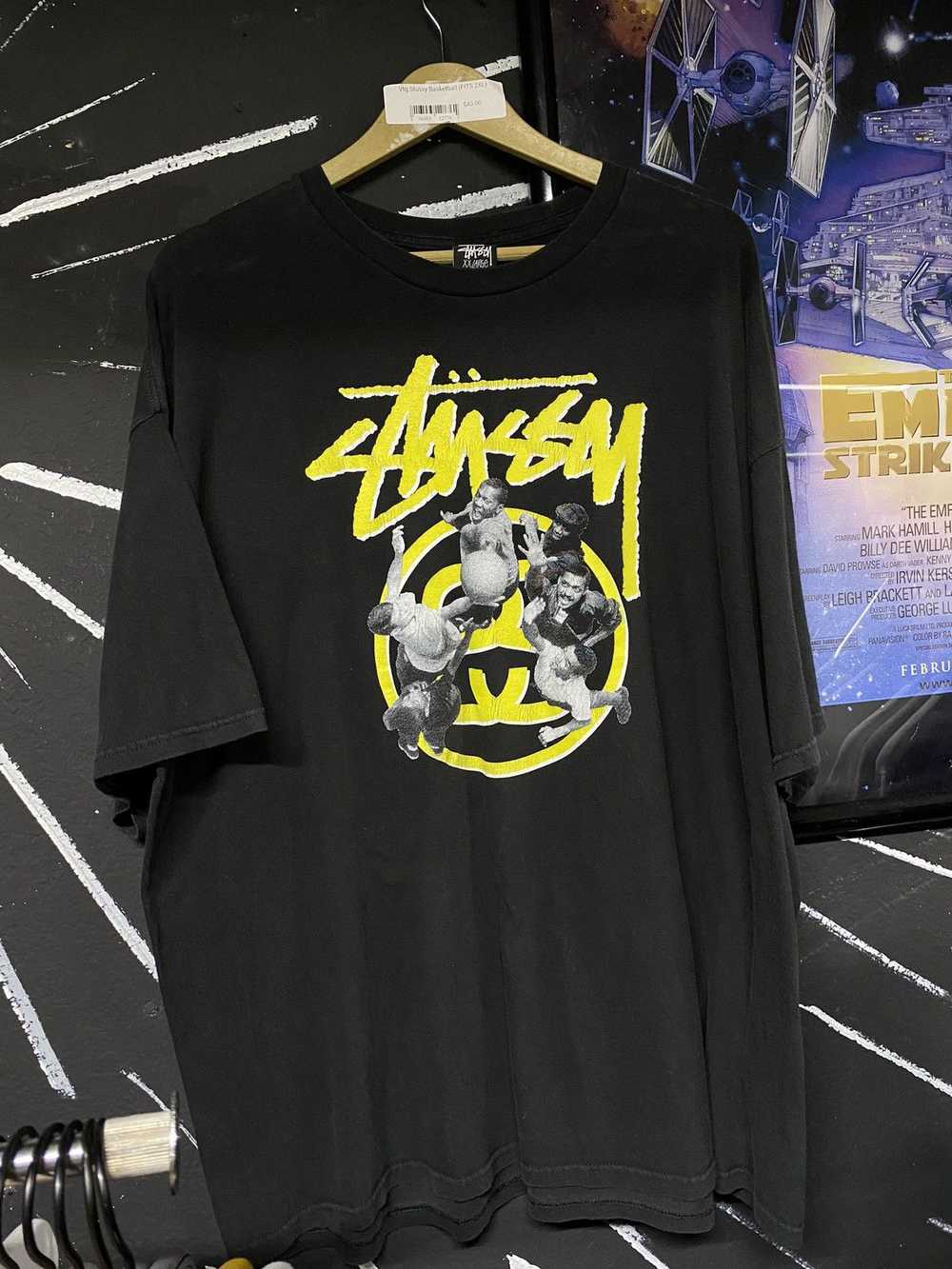 Streetwear × Stussy × Vintage Vtg Stussy Basketba… - image 1