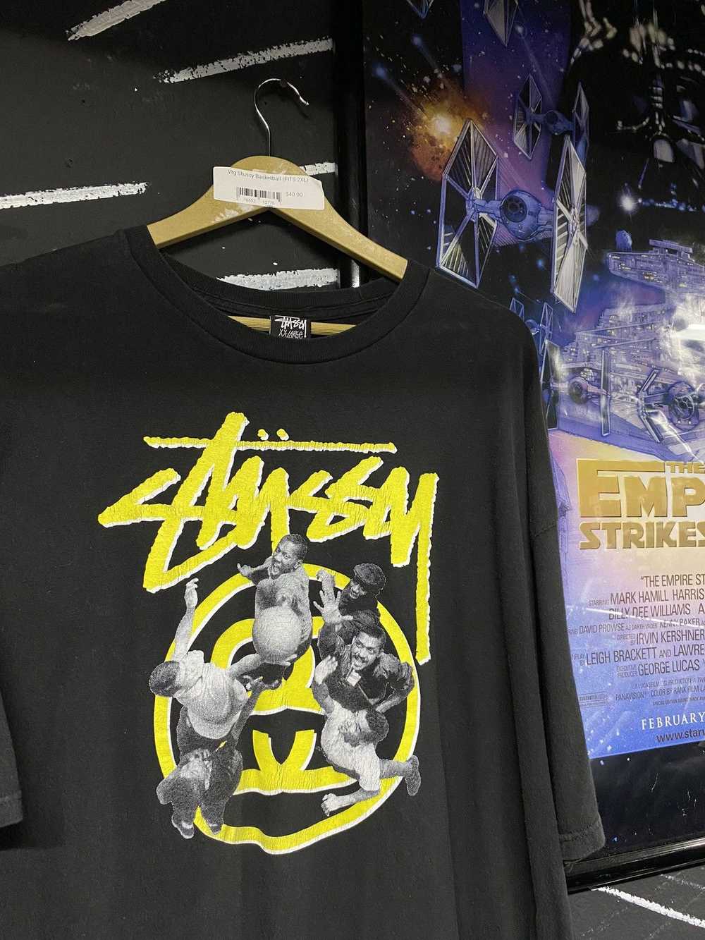 Streetwear × Stussy × Vintage Vtg Stussy Basketba… - image 2