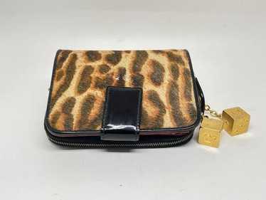 Dior Printed Pony Skin Wallet - image 1