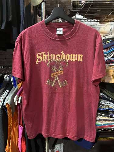 Band Tees × Rock Band × Vintage Shinedown Us and T