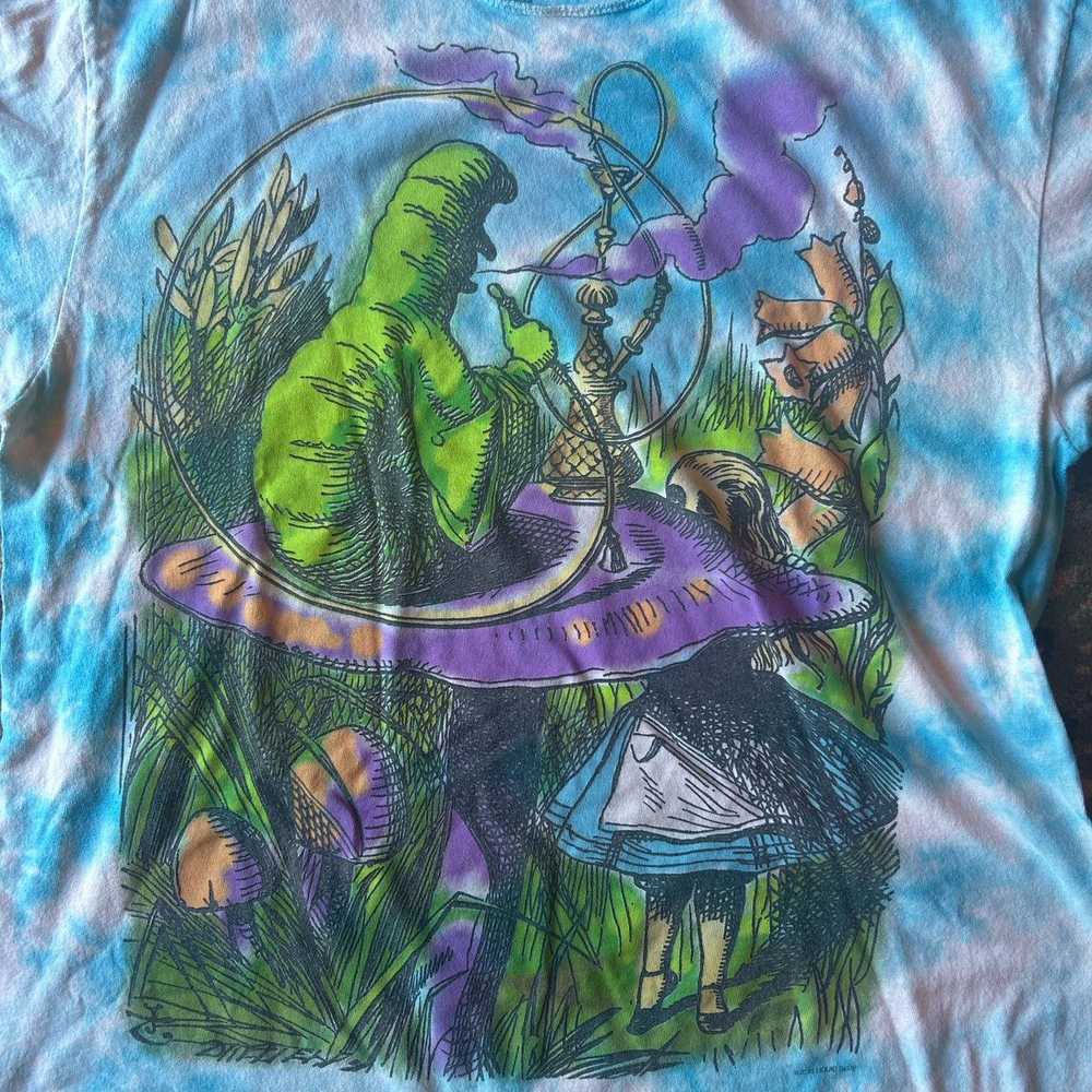 Liquid Blue Super sick hippy style tee - image 2