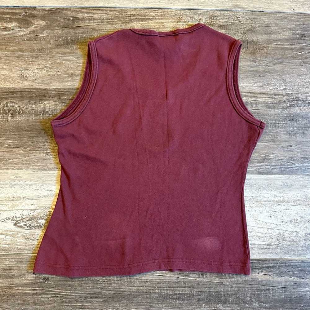 Vintage 90s '98 Maroon Harley Davidson 95 Year An… - image 8