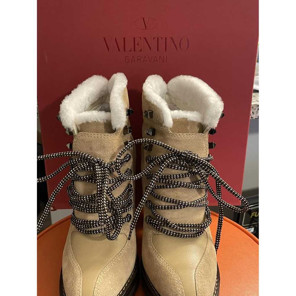 Valentino Garavani Shearling boots - image 2