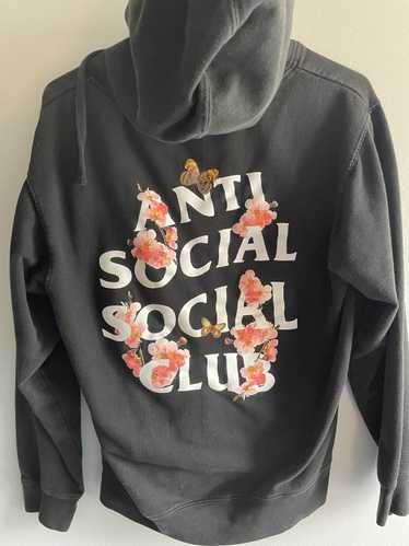 ★ ANTI SOCIAL SOCIAL CLUB★ Floral USA Made Hoodie TI25A07 Anti Social Social Club ASSC Hoodie Kkoch Floral Cherry