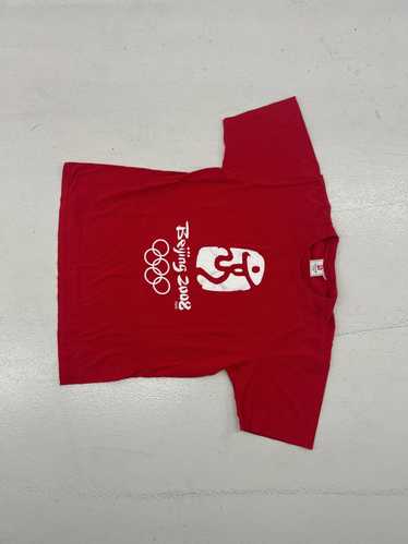 Designer Beijing 2008 Olympic Games Red T-Shirt