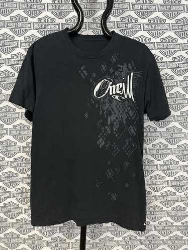 Oneill × Vintage Y2K O'Neill Surf T-Shirt Black Ad