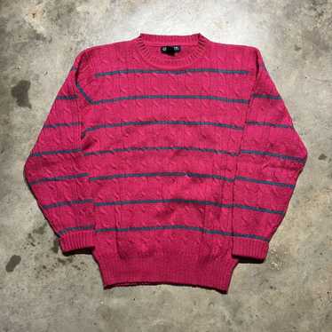 Gant × Vintage Vintage 90s Gant Pink Striped Wool 