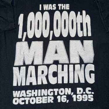 Vintage 90s 1995 Million Man orders March Farrakhan MY MAN MARCHED Woman Mother Africa