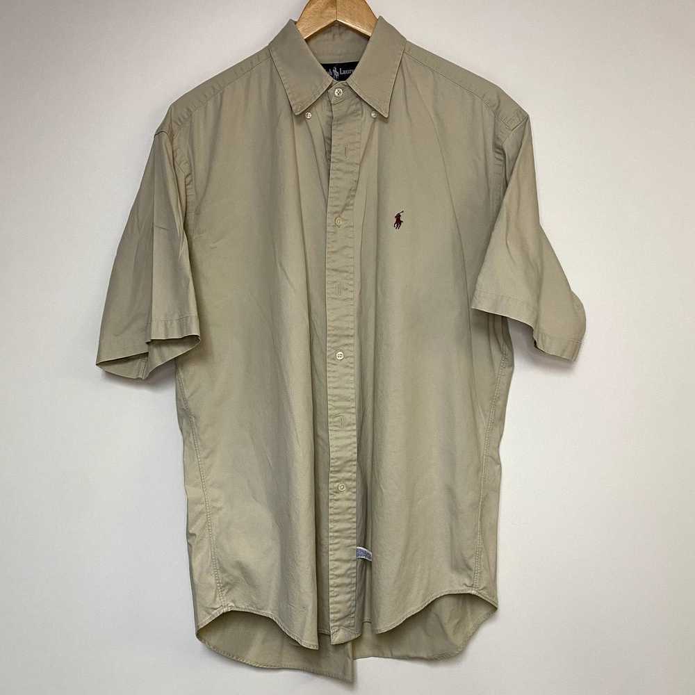 Polo Ralph Lauren Vintage Polo Shirt Button Up 90… - image 1