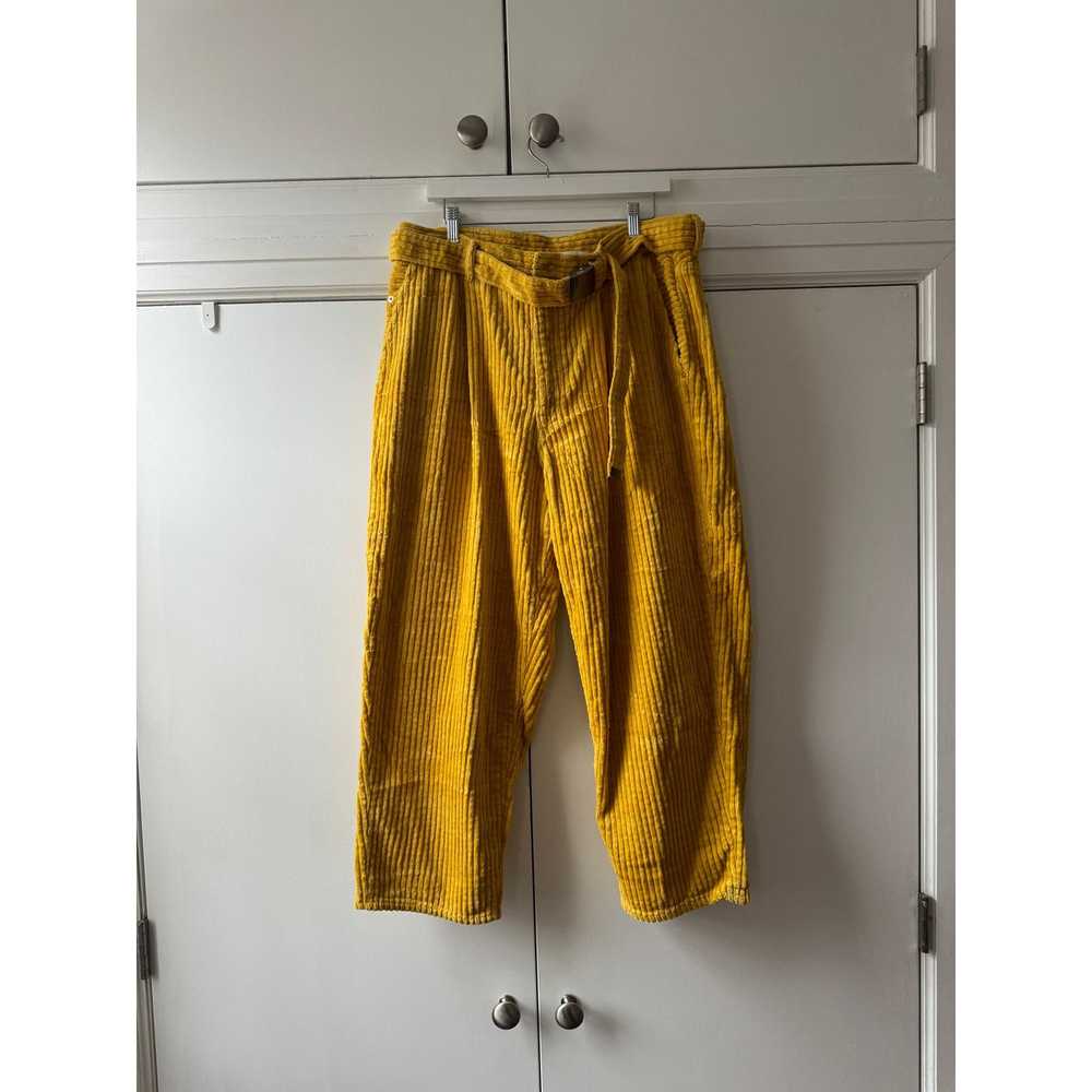 Doublet Doublet Cut-Off Corduroy Trousers - image 1