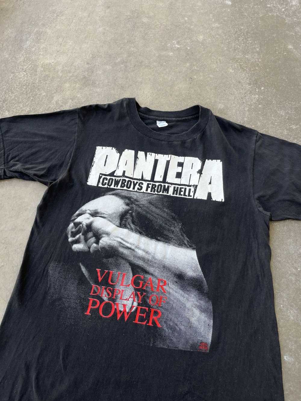 Band Tees × Tour Tee × Vintage Vintage Pantera Sh… - image 2