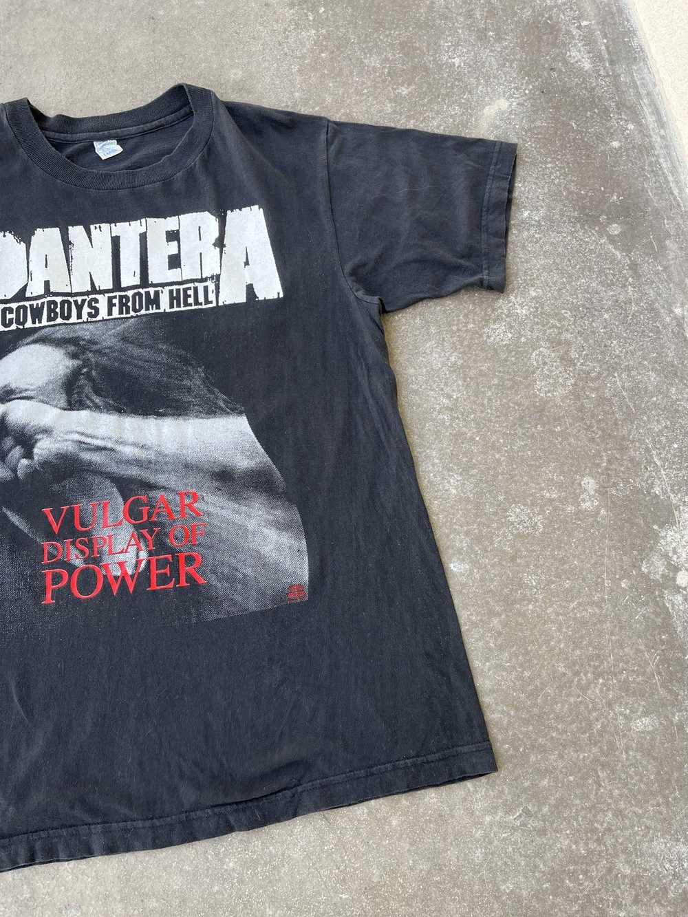 Band Tees × Tour Tee × Vintage Vintage Pantera Sh… - image 4