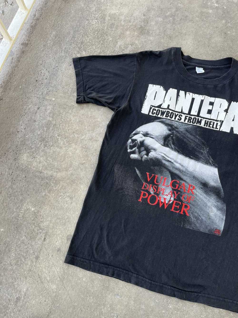 Band Tees × Tour Tee × Vintage Vintage Pantera Sh… - image 5