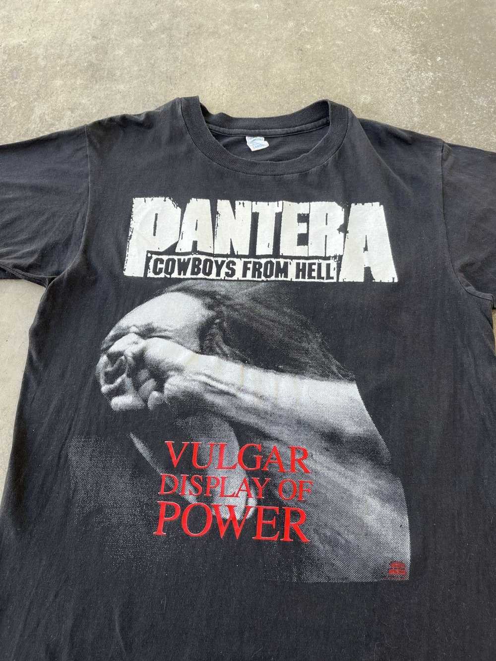 Band Tees × Tour Tee × Vintage Vintage Pantera Sh… - image 7