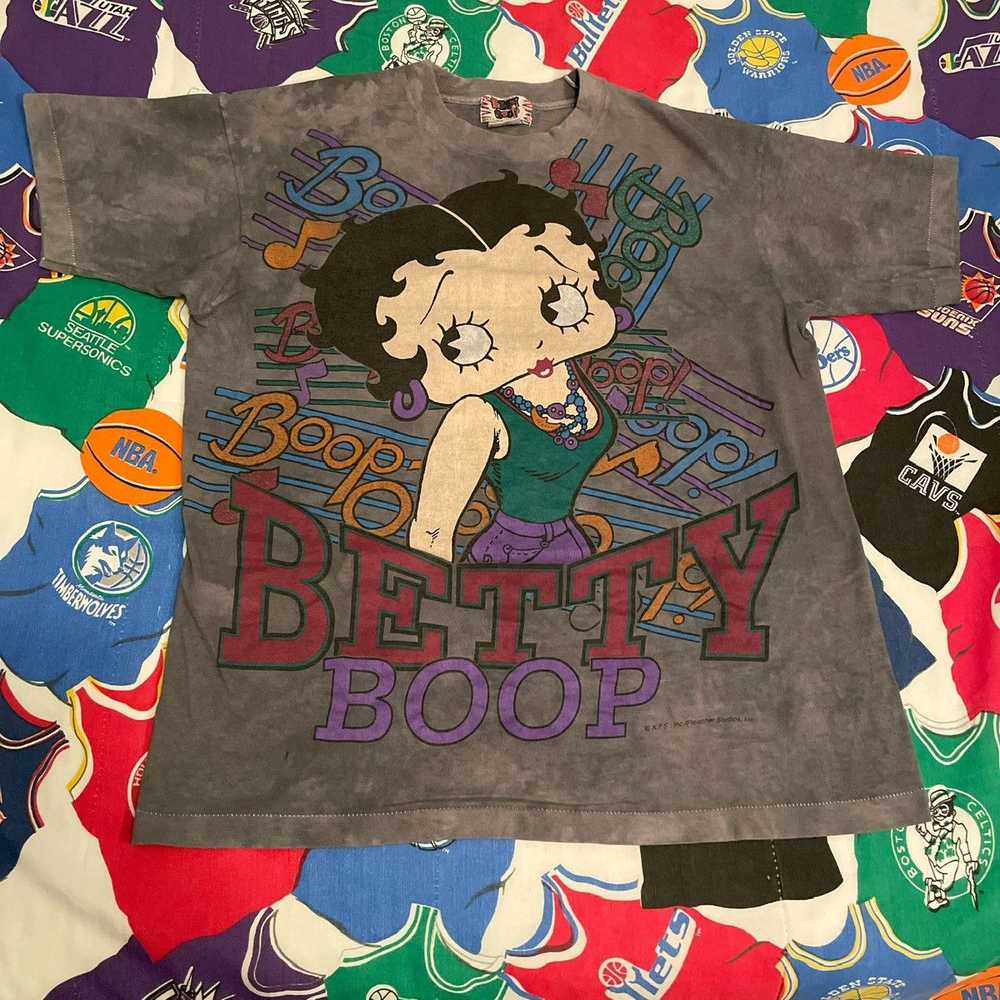 Tee Shirt × Very Rare × Vintage Vintage 90s Betty… - image 1