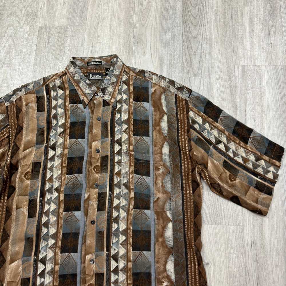 Vintage Vintage Riscatto Shirt Men's Large 90s Ge… - image 2