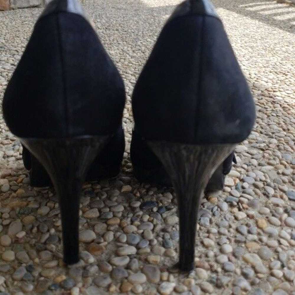 Marc Fisher Marc Fisher Pumps - Black Bow Open To… - image 7