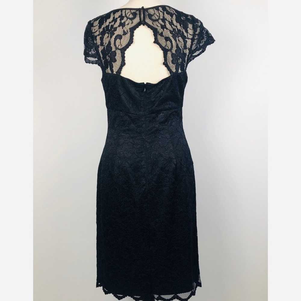 Eliza J Embroidered Lace Dress Size 8 - image 2