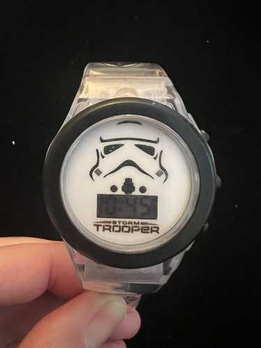 Designer Star Wars Stormtrooper Watch Lights Up Bl