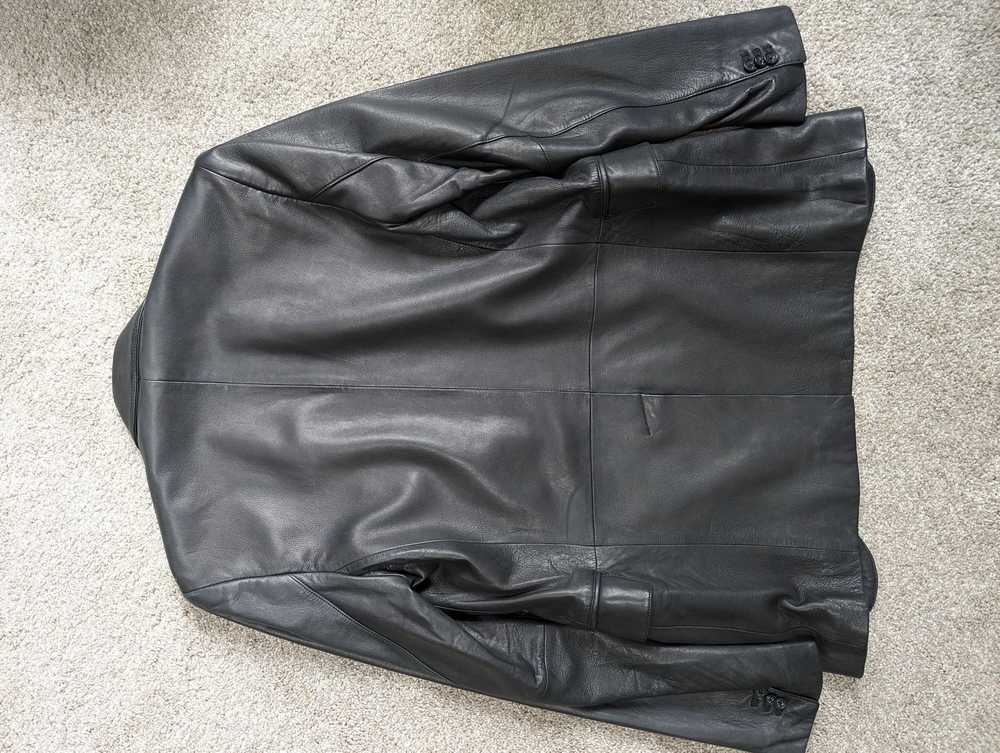 Banana Republic Banana Republic Black Leather Bla… - image 2