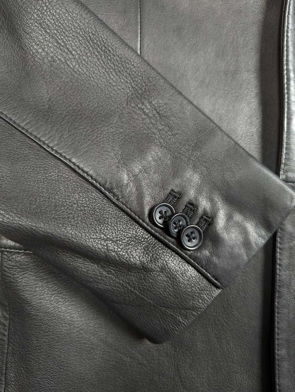 Banana Republic Banana Republic Black Leather Bla… - image 3