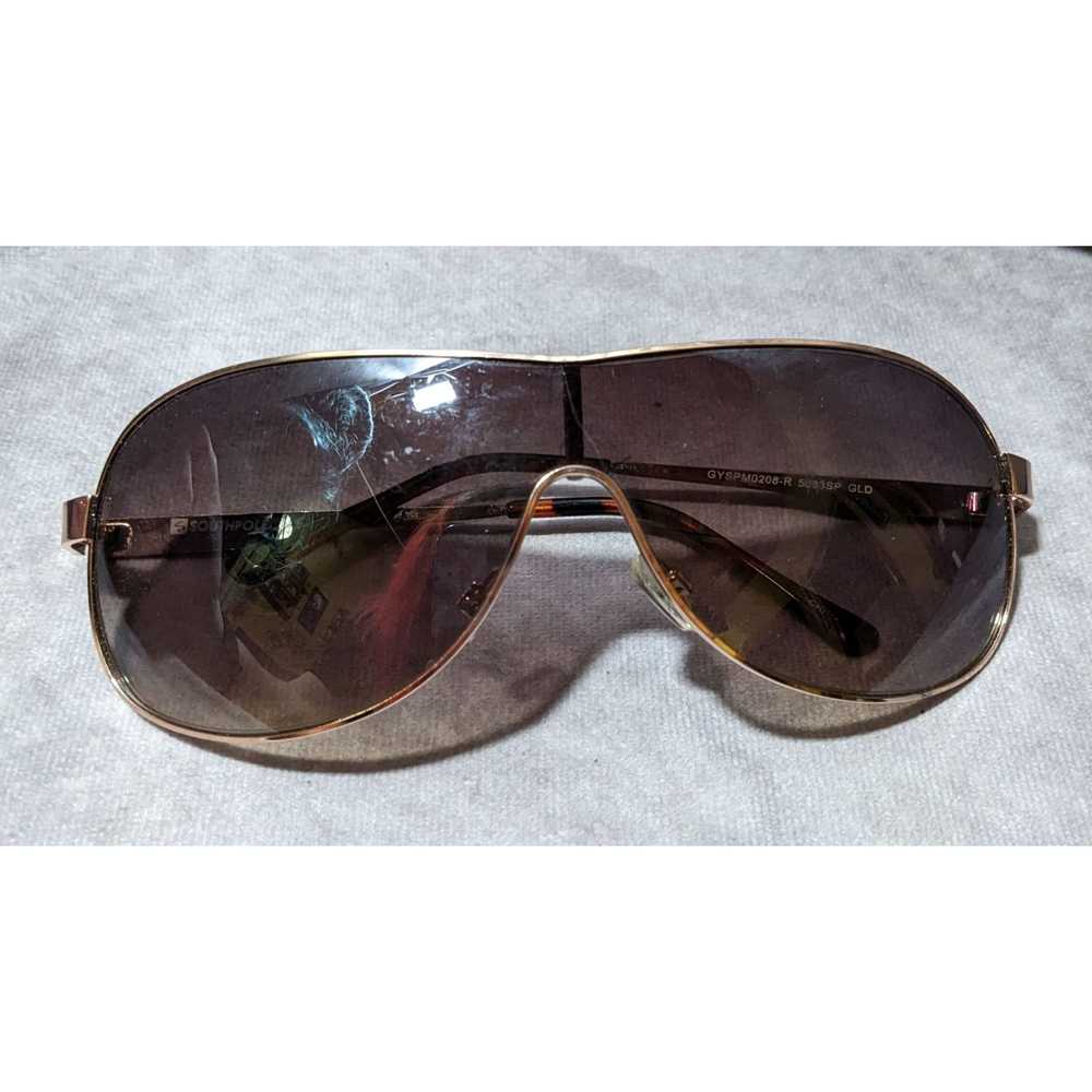 Southpole Southpole Brown And Gold Tortoise Sungl… - image 1