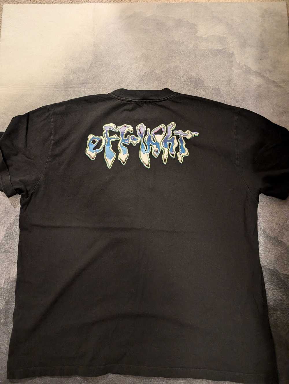 Off-White Off-white arrows graffiti logo shirt - image 1