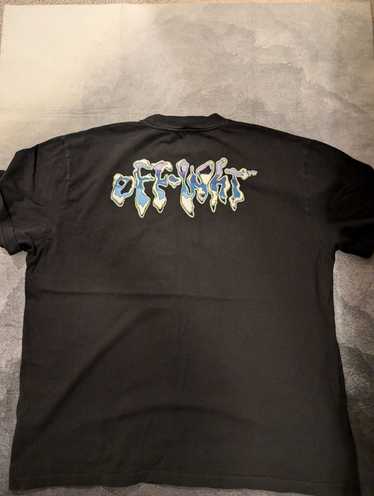 Off-White Off-white arrows graffiti logo shirt - image 1