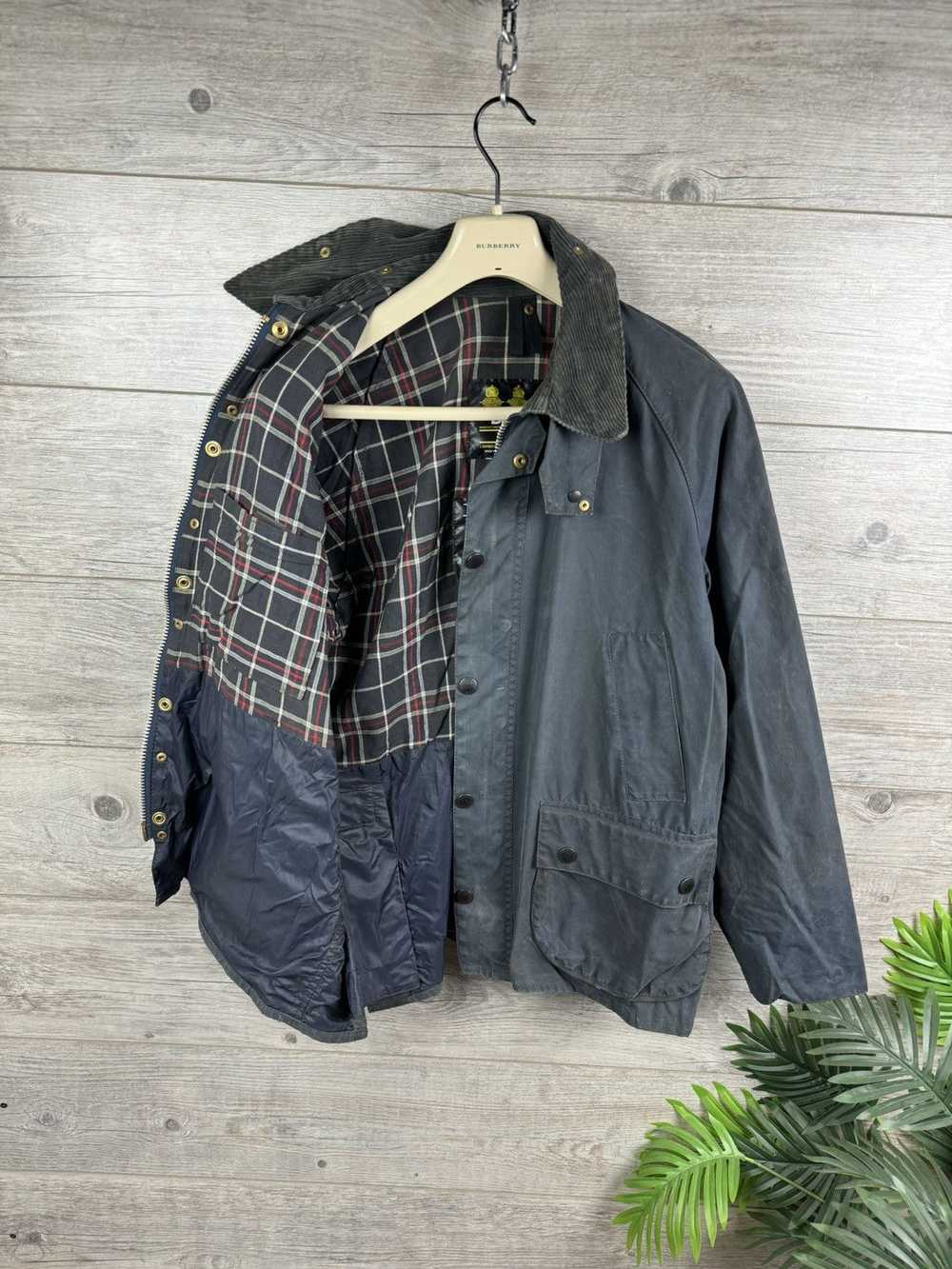 Barbour × Outdoor Life × Vintage Barbour Waxed Be… - image 3