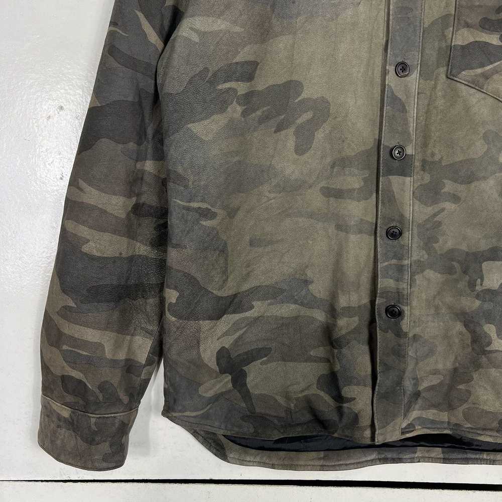 Avirex 🔥 AVIREX CAMO LEATHER SHIRTS JACKET - image 4