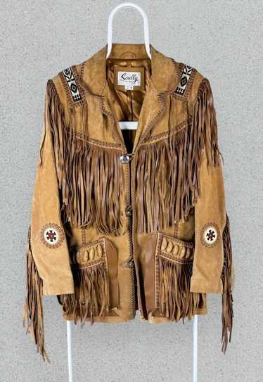 VINTAGE newest Scully Leatherwear Rawhide Fringe Jacket