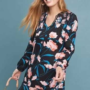 Anthropologie | Maeve Floral Ragonda Tunic Dress, 