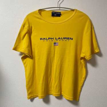 RALPH LAUREN POLO SPORT Polo Sport Yellow T-shirt.