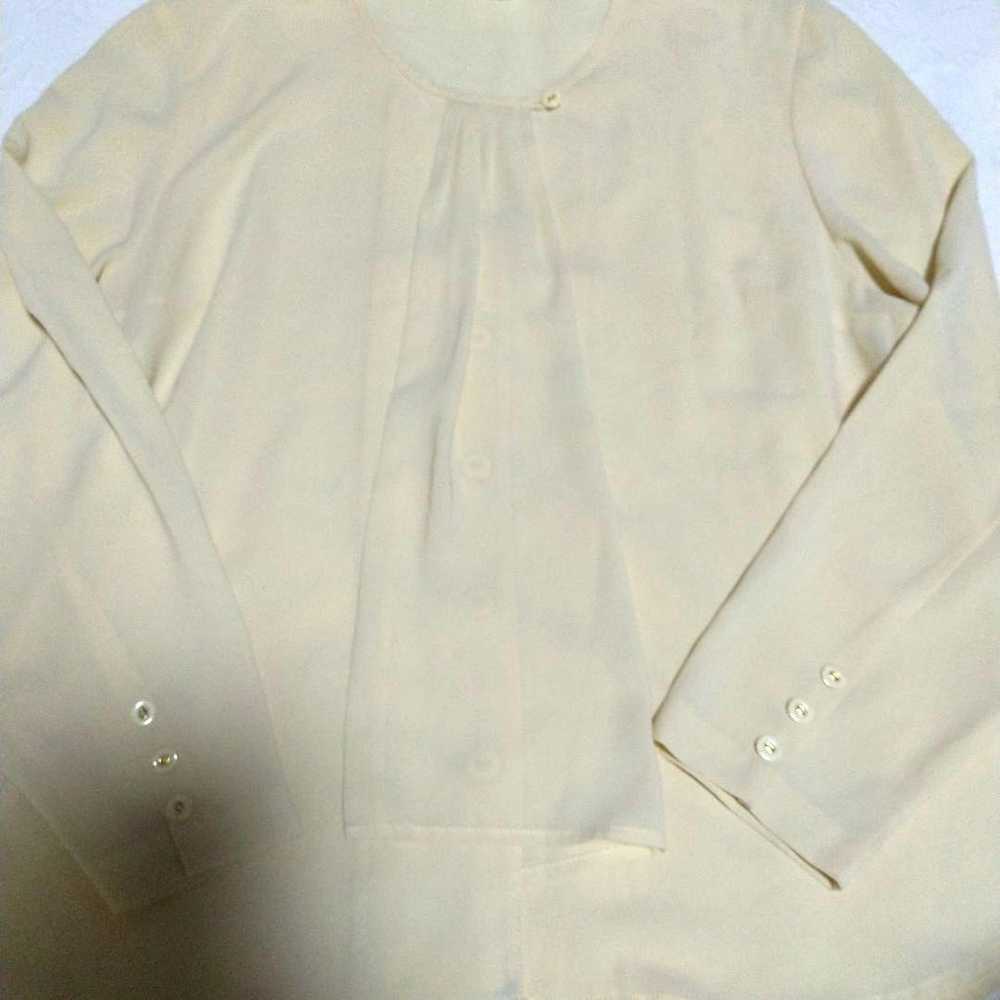 Lillian Beauty Japanese-made blouse shirt long sl… - image 3