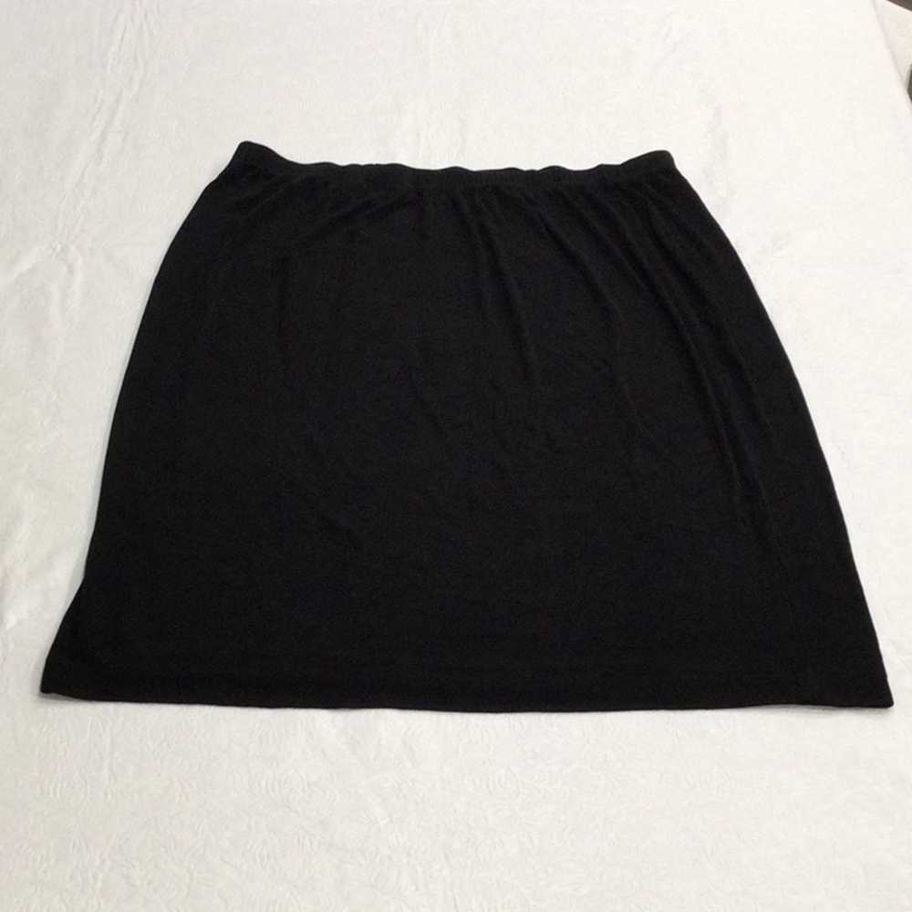 Chicos Chico's Travelers Black Elastic Waist Stra… - image 4