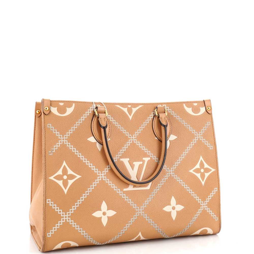 Louis Vuitton OnTheGo Tote Monogram Empreinte Gia… - image 2