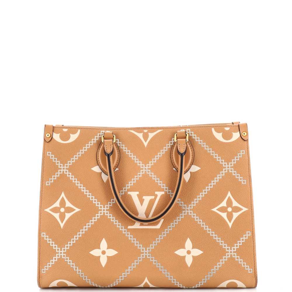 Louis Vuitton OnTheGo Tote Monogram Empreinte Gia… - image 3