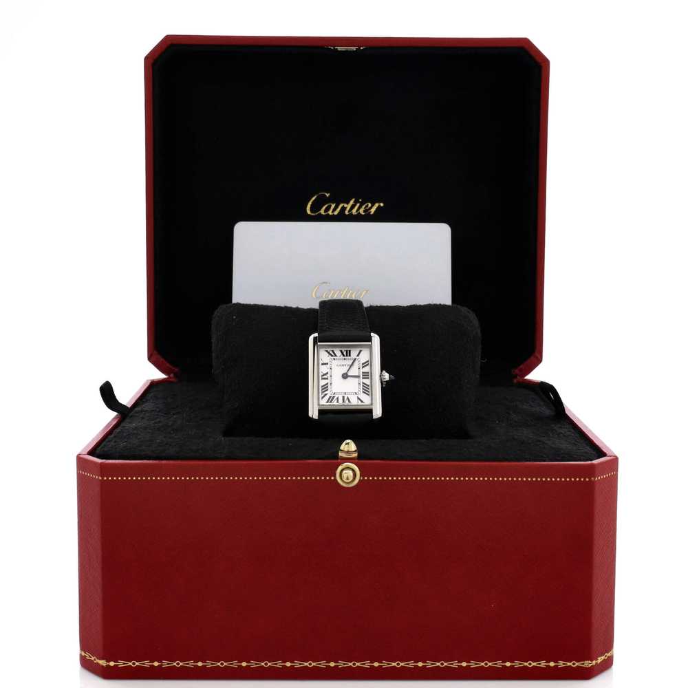 Cartier Must de Cartier Tank Quartz Watch (WSTA00… - image 2