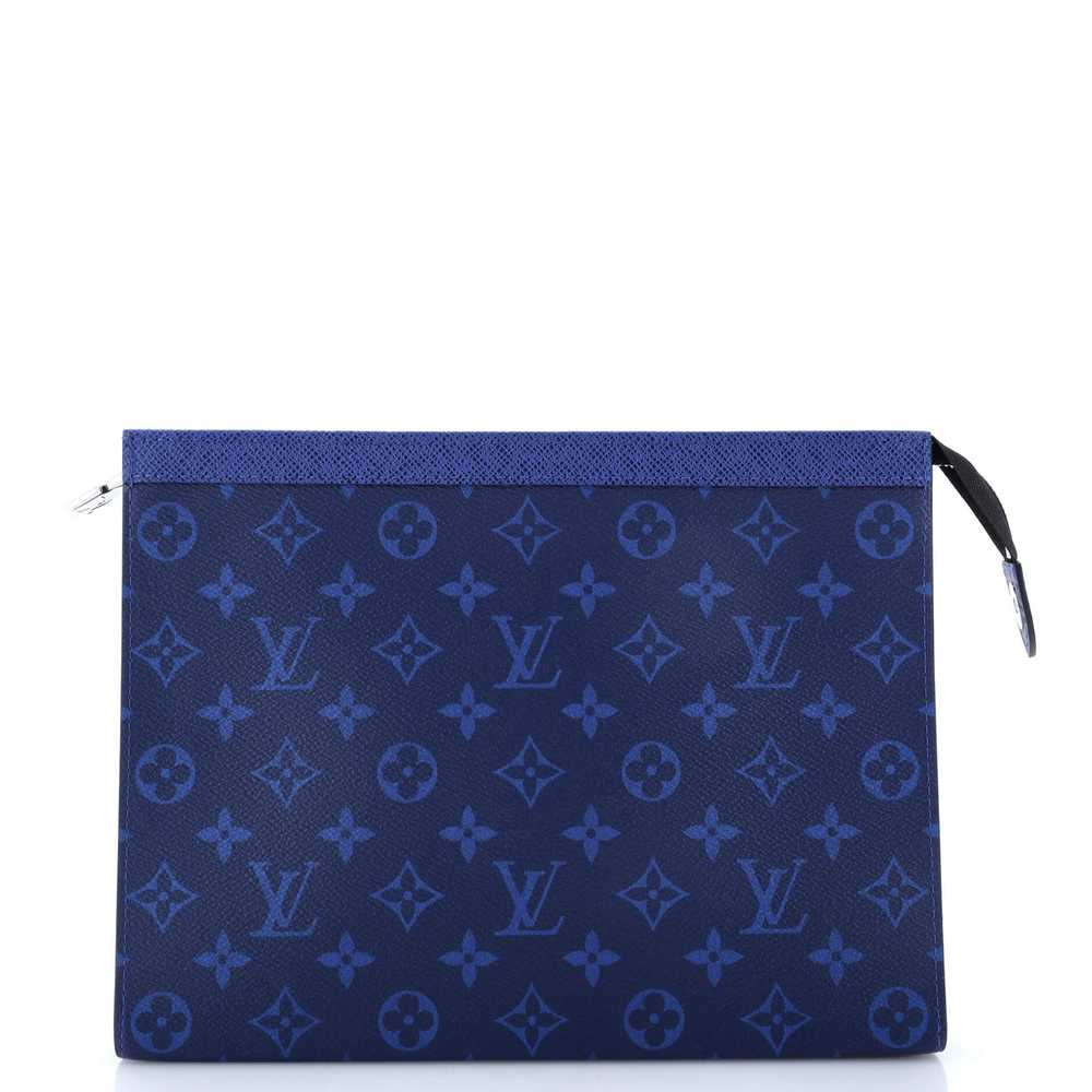 Louis Vuitton Pochette Voyage Monogram Taigarama … - image 1