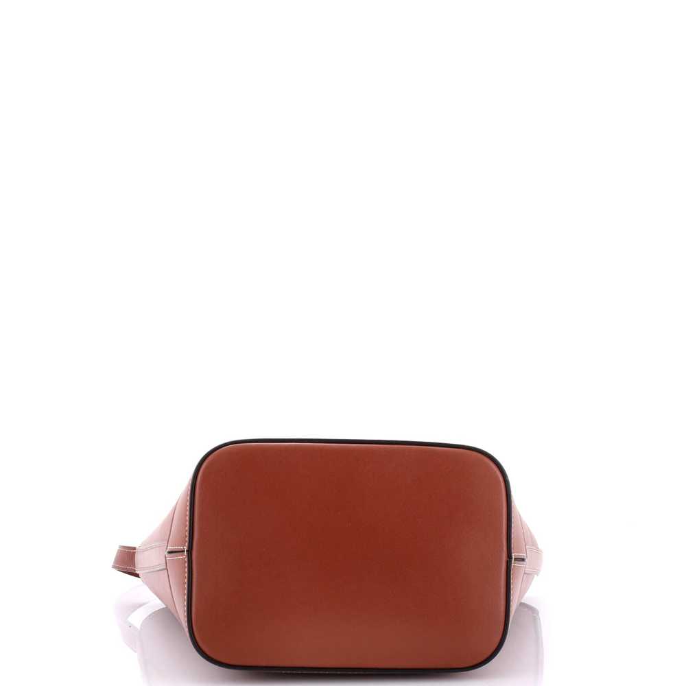 CELINE Cuir Triomphe Bucket Bag Leather Small - image 4