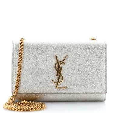 Saint Laurent Classic Monogram Crossbody Bag Meta… - image 1