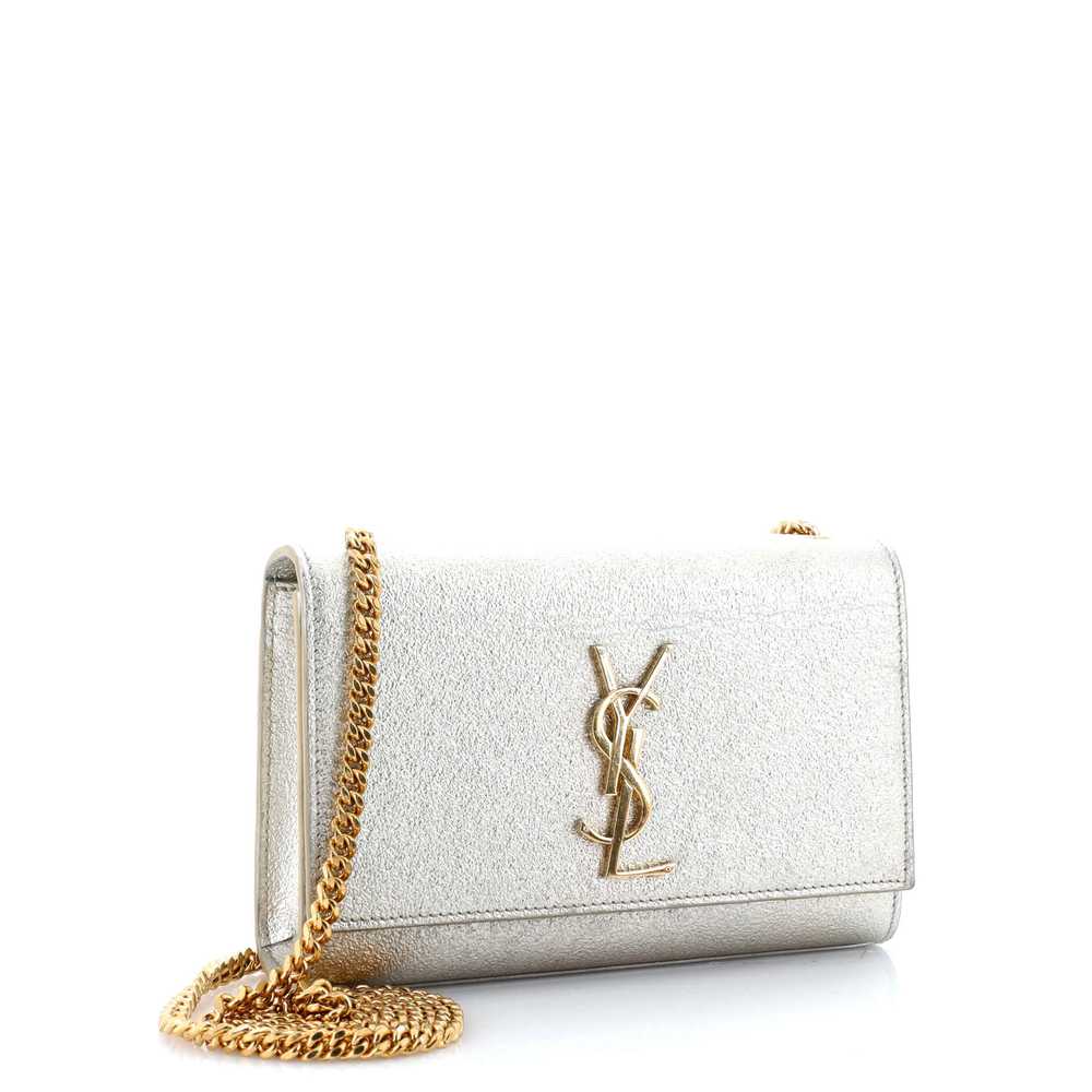 Saint Laurent Classic Monogram Crossbody Bag Meta… - image 2