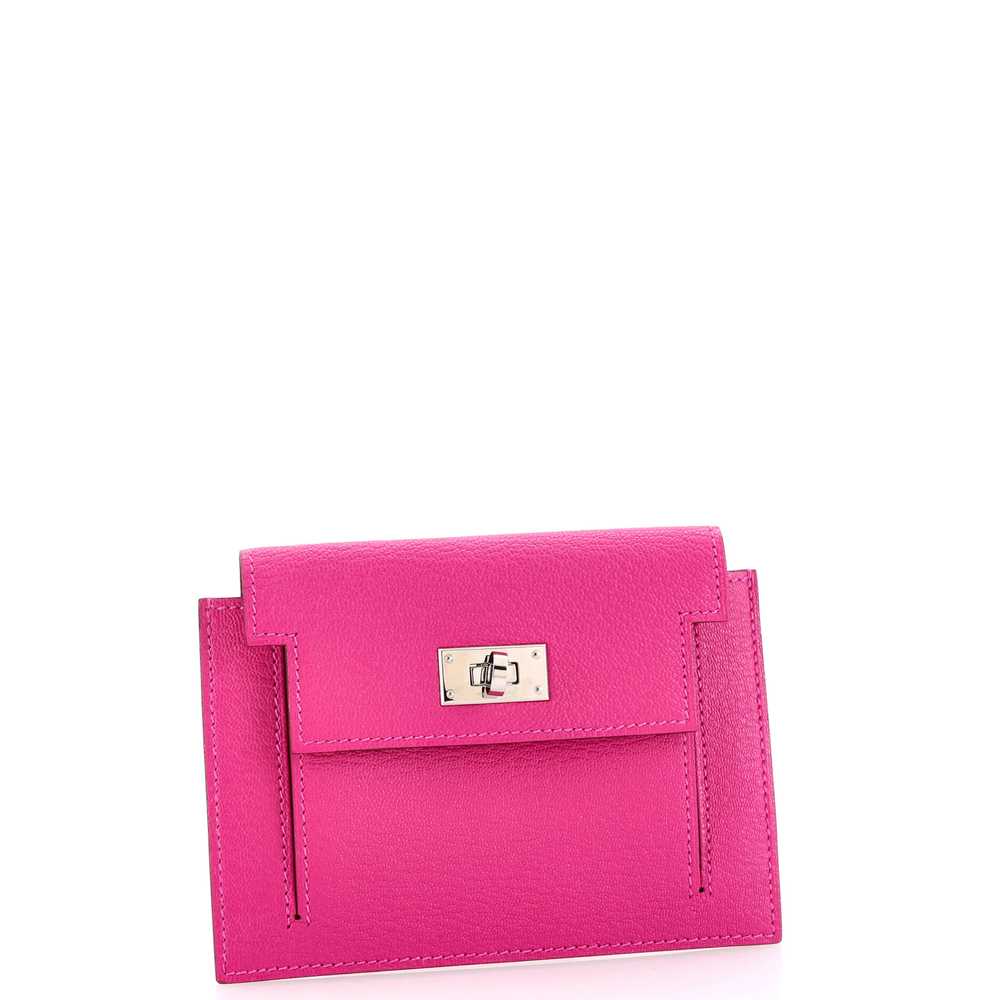 Hermes Kelly Pocket Compact Wallet Chevre Mysore - image 2