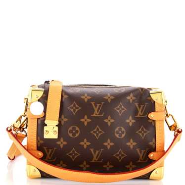 Louis Vuitton Side Trunk Handbag Monogram Canvas … - image 1